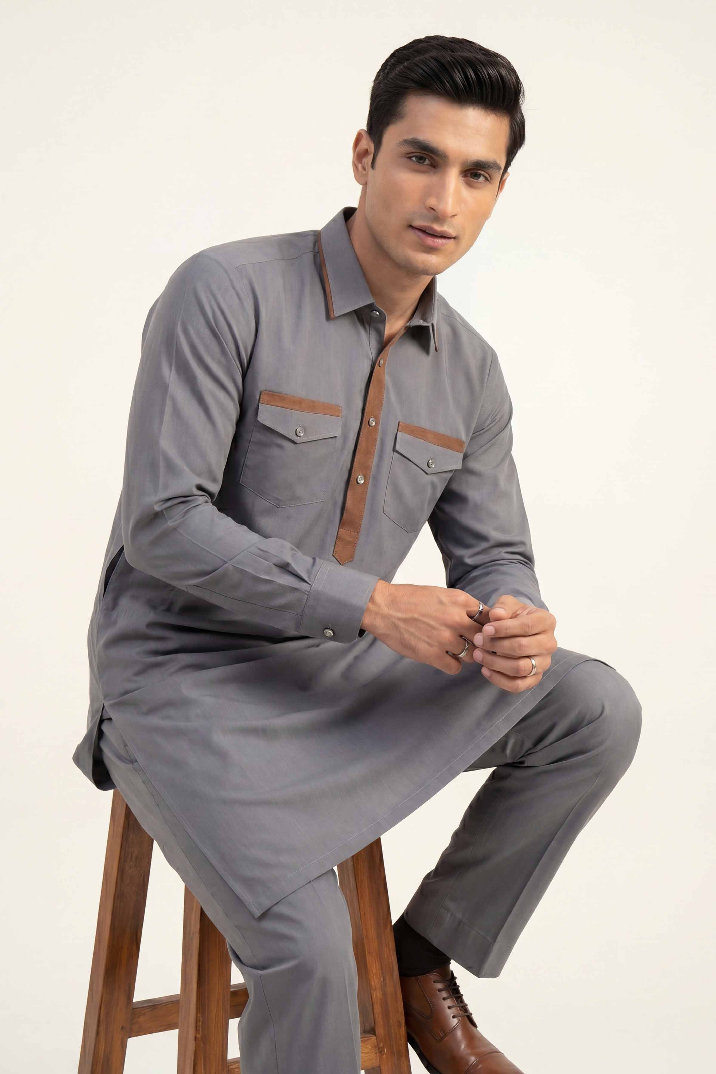 Un Stitch - Naqsh Suit - 42608037